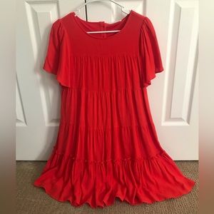 BRAND NEW!! Womens Loveriche Tiered Flutter Dress